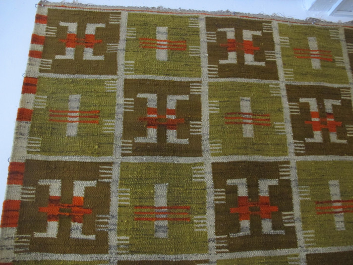 Mid-Century Polish Wool Tapestry 